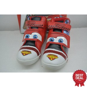 Sepatu Sekolah Anak Cars Boots Sepatu Anak Laki Laki Sepatu Karakter Sepatu Sekolah Tk Paud Sd Tokopedia
