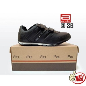 Sepatu Sekolah Ando Diva Light 33 36 Sepatu Sekolah Anak Perempuan Sepatu Sekolah Sd Hitam Tokopedia
