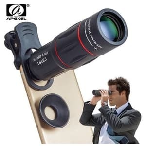 Lensa Zoom Hp 18x Untuk Semua Jenis Hp Original Apexel Tokopedia