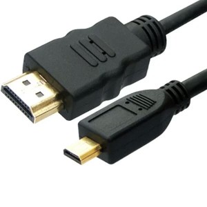 Kabel Micro Mikro Hdmi To Hdmi Tablet Smartphone Ke Lcd Tv Tokopedia