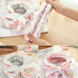 Diskon Bandana Handuk Bandana Kosmetik Bandana Mandi Tokopedia