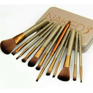 Alat Rias Cosmetic Kosmetik Kuas Make Up Makeup Wajah Brush Naked 3 Set Isi 12 Pcs Murah Tokopedia