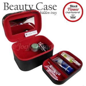 Cantik Tas Tempat Kosmetik Tray Dalam Motif Brwon Zebra Tokopedia