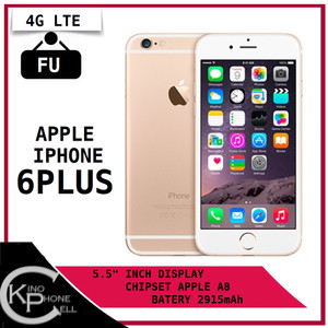 Iphone 6 Plus 16gb Gold Mulus Original Bergaransi Tokopedia
