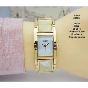 Jam Tangan Wanita Guess Mewah Tanggal Gga Tokopedia