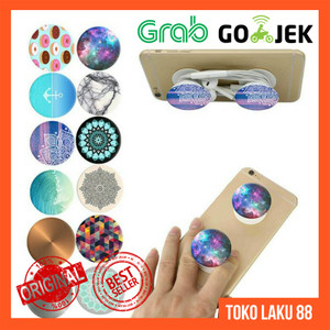 Pop Socket Ring Grip Stand Phone Popsockets Holder Hp Smartphone Tokopedia