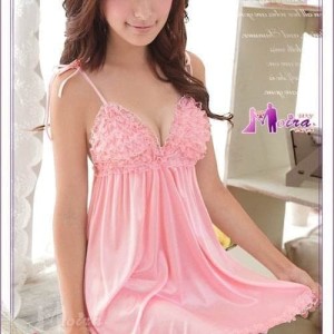 Baju Lingerie Pink Sexy Bagus Impor Tokopedia