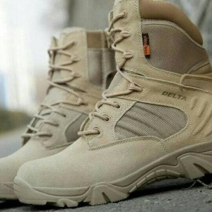 Sepatu Delta Force Coklat Tokopedia