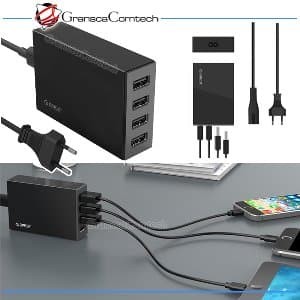 Usb Travel Desktop Charger Station Orico 4 Port Hp Smartphone Tablet Gadget Tokopedia