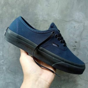 Vans Authentic Dress Blue Waffle Icc Bnib Original Tokopedia