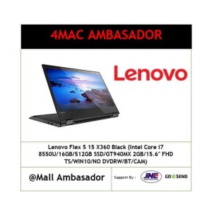 Lenovo Flex 5 I7 8550u 16gb 1tb 256gb Gt940mx 2gb Uhd Ts W10 Black Tokopedia
