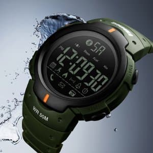 Smartwatch Bluetooth Waterproof Canggih Jam Tangan Skmei Original Tokopedia