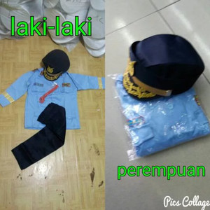 Baju Tni Au Anak Baju Karnaval Baju Profesi Anak Tokopedia