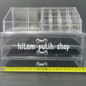 Tempat Kosmetik Akrilik Acrylic Box Brush Tokopedia