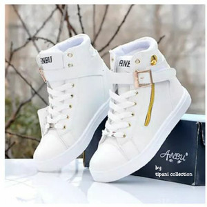 Sepatu Wanita Sepatu Boots Wanita Buckle Tokopedia