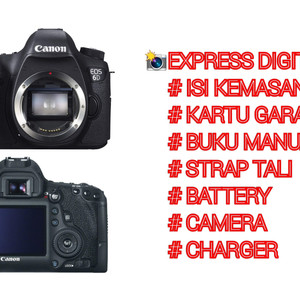 Canon Eos 6d Wifi Body Only Muluss Joss Sc Hanya 17ribu Saja Fullset Box Murah Meriah Tokopedia