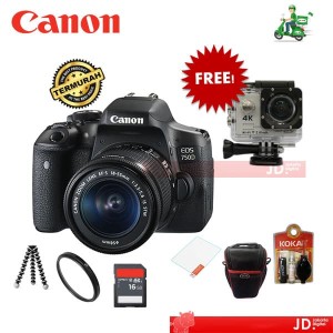 Canon 750d Kit 18 55mm Iii Tokopedia