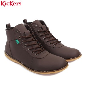 Sepatu Casual Kickers Brown Tokopedia