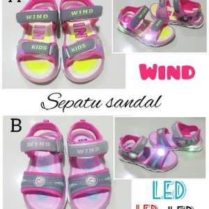 Sepatu Anak Perempuan Led Wind Lmp001 Tokopedia