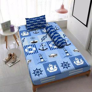 Jual SPREI KINTAKUN DLUXE SINGLE 120 X 200 MARINE