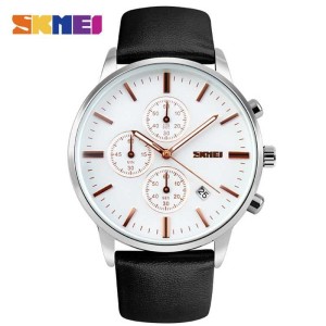 Skmei Jam Tangan Kulit Casual Unisex Korean Fashion Watch Water Resistant Nf52788 Tokopedia