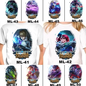 Kaos Baju Mobile Legend Legends 503 Lesley Admiral Rose Tokopedia