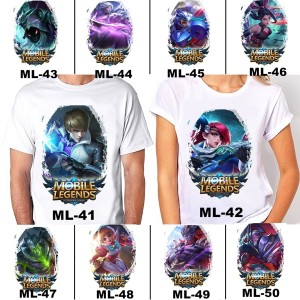 Kaos Baju Mobile Legend Legends 503 Lesley Admiral Rose Tokopedia