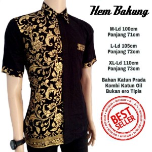 Hem Batik Baju Pria Keren Tokopedia