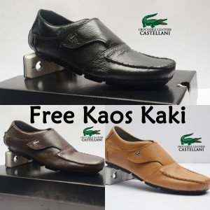 Sepatu Pantofel Kulit Crocodile Tokopedia