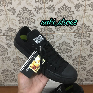Sepatu Converse Full Black Tokopedia