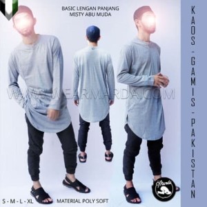 Baju Koko Gamis Pakistan Bahan Kaos Hitam Tokopedia