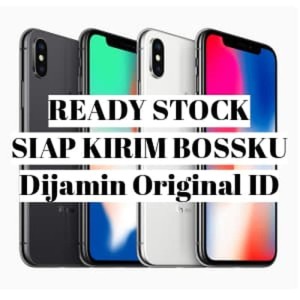New Iphone X 64gb 64 Gb Silver N Black Space Grey Tokopedia