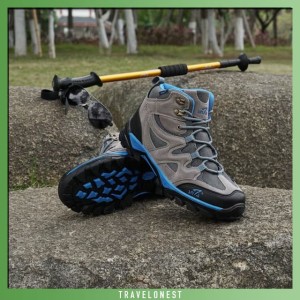 Sepatu Gunung Snta 491 Trekking Hiking Adventure Outdoor Original Tokopedia