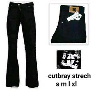 Celana Cutbray Pria Bahan Setreatch Tokopedia