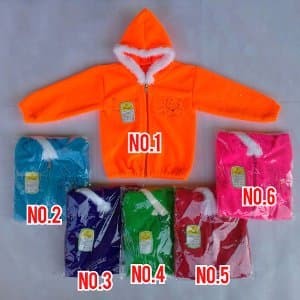 Baju Jaket Bayi Lembut Hangat Lucu Sleting Tokopedia