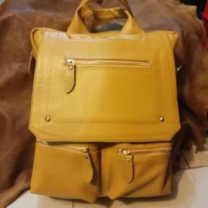 Tas Ransel Kulit Asli Tr01 Tas Kerja Tas Laptop Kulit Asli Tokopedia