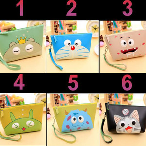 Tas Kosmetik Pouch Korea Kartun Lucu Tokopedia