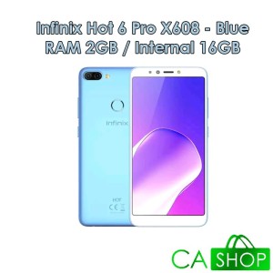 Infinix Hot 6 Pro Ram 3 Gb Rom 32 Gb Dual Camera Garansi Resmi Tokopedia