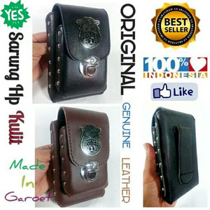 Sarung Hp Double Kulit Asli Garut Tokopedia