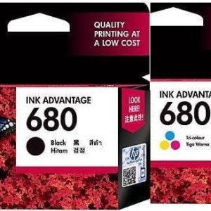 Tinta Hp 680 Colour Tokopedia