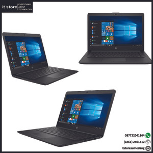 Hp 14 Cm0077au Black Tokopedia