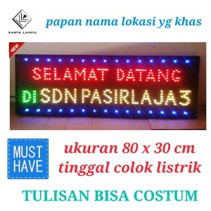 Tulisan Lampu Led Led Sign Service Hp Tokopedia