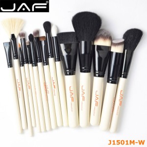 Kuas Brush Jaf Make Up Kosmetik 12pcs Case Tas Bulat Tokopedia