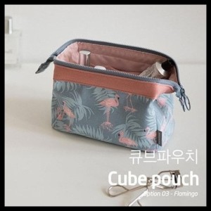 Korean Cube Pouch Cosmetic Bag Tas Kosmetik Tokopedia