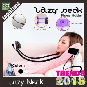 Lazyneck Holder Hp Leher Tokopedia