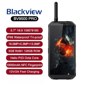 Blackview Bv9500 Pro 128gb Ram 6gb 10 000mah Battery Rugged Smartphone Ori Bnib Tokopedia