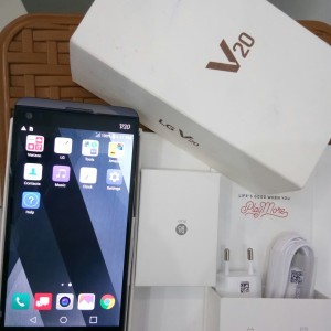 Lg V20 Snapdragon 820 Ram 4gb Internal64gb Fullset Sangat Muluss Tokopedia