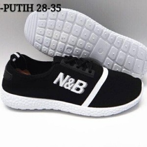 Sepatu N B Putih 28 35 Bisa Untuk Sekolah Kuliah Jalan Jalan Tokopedia