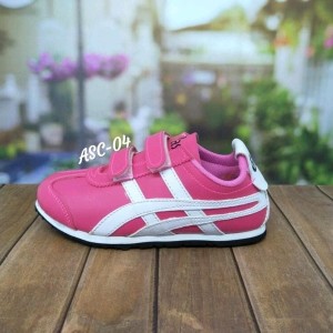 Sepatu Anak Pink List Putih Assics Tokopedia
