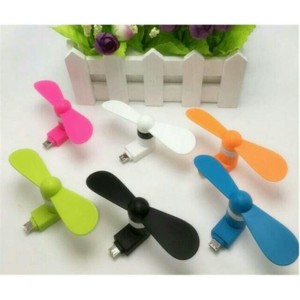 Kipas Angin Mini Micro Otg Portable Mini Fan For Android Kipas Hp Tokopedia